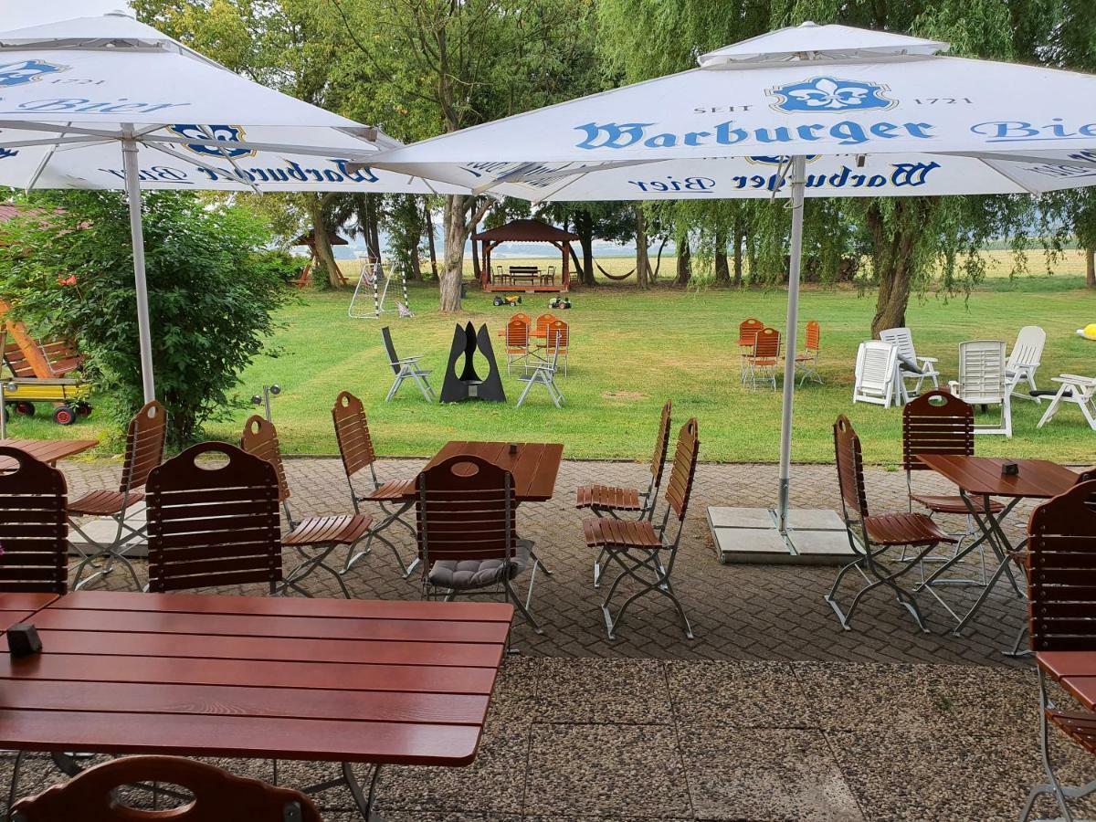 Landhaus Zum Mushof Hotel Wethen Bagian luar foto